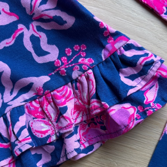 Lilly Pulitzer Matching Big Sister/Little Sister Ruffled Tops - Picture 5 of 9
